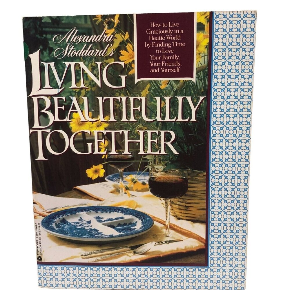 Living Beautifully Together Alexandra Stoddard Vintage 1991 Paperback OOP